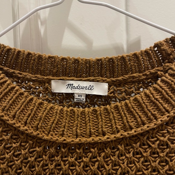 Madewell French Quarter Pullover Sweater in Brown (XS) - Picture 9 of 9